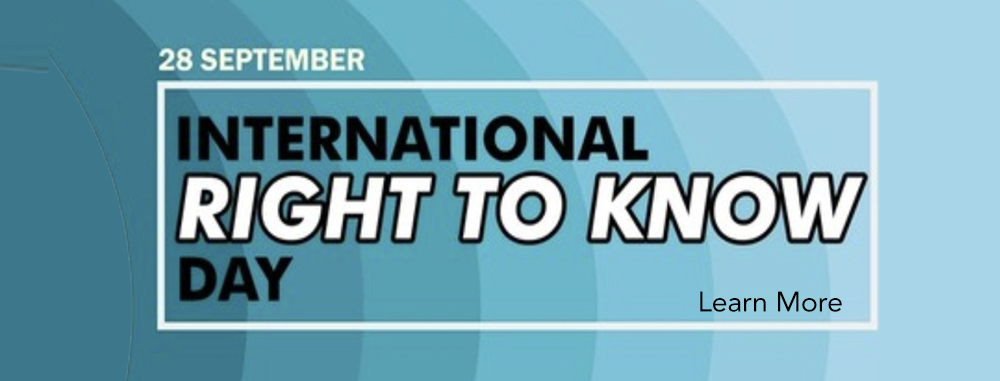 Right to Know Day