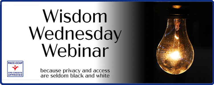 Wisdom Wednesday Webinar